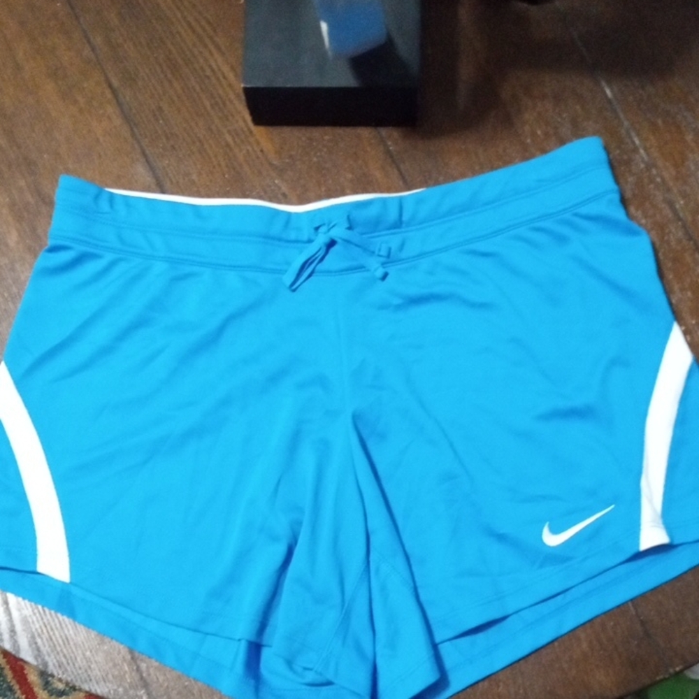 🚨B2G1 New NIKE Blue White Athletic Shorts